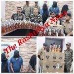 जमशेदपुर पुलिस ने कमलपुर थाना क्षेत्र से किया 400 विदेशी नकली शराब जब्त 3 को भेजा जेल।