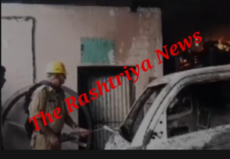 आदित्यपुर औद्योगिक क्षेत्र में लगी आग, सात मजदूर हुए जख्मी।