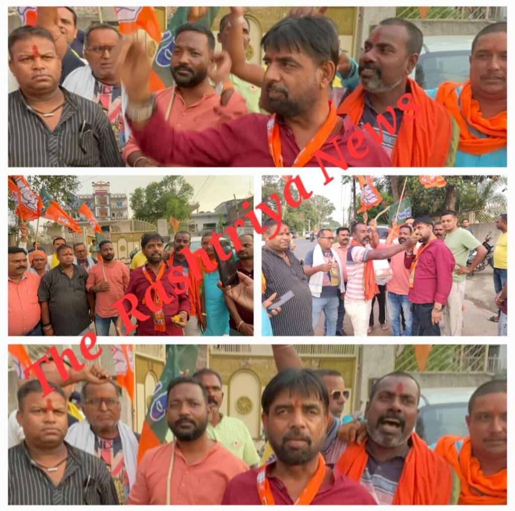 सांसद प्रतिनिधि के नेतृत्व में मनाया गया जीत का जश्न।