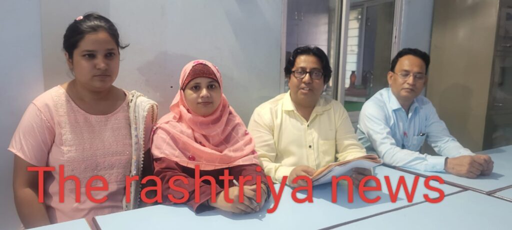 ए० पी०जे० ए०कलाम उच्च विद्यालय एवं इंटर महाविद्यालय के द्वारा चलाए जा रहे नशा विरोधी एवं सड़क सुरक्षा अभियान।