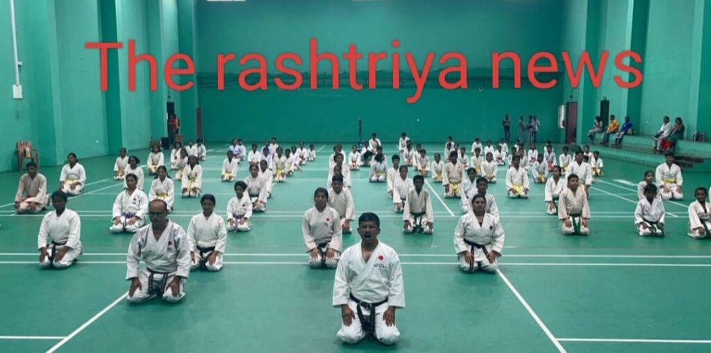 राज्यस्तरीय जूडो कराटे प्रशिक्षण प्रारंभ।