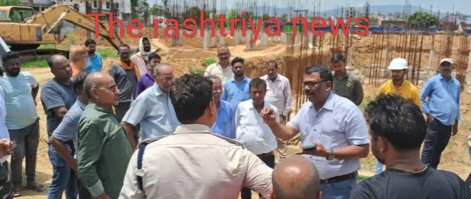 समय कंस्ट्रक्शन की सनराइज प्वाइंट प्रोजेक्ट निर्माण में नया विवाद।
