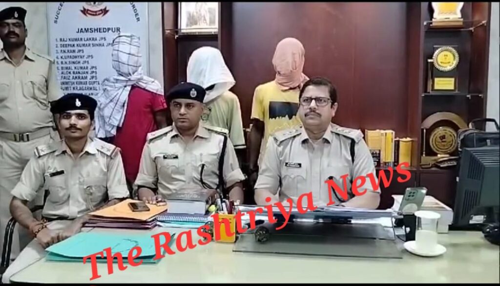 परसुडीह पुलिस ने चोरी के मोटरसाइकिल के साथ तीन अपराधी को किया गिरफ्तार भेजा जेल।