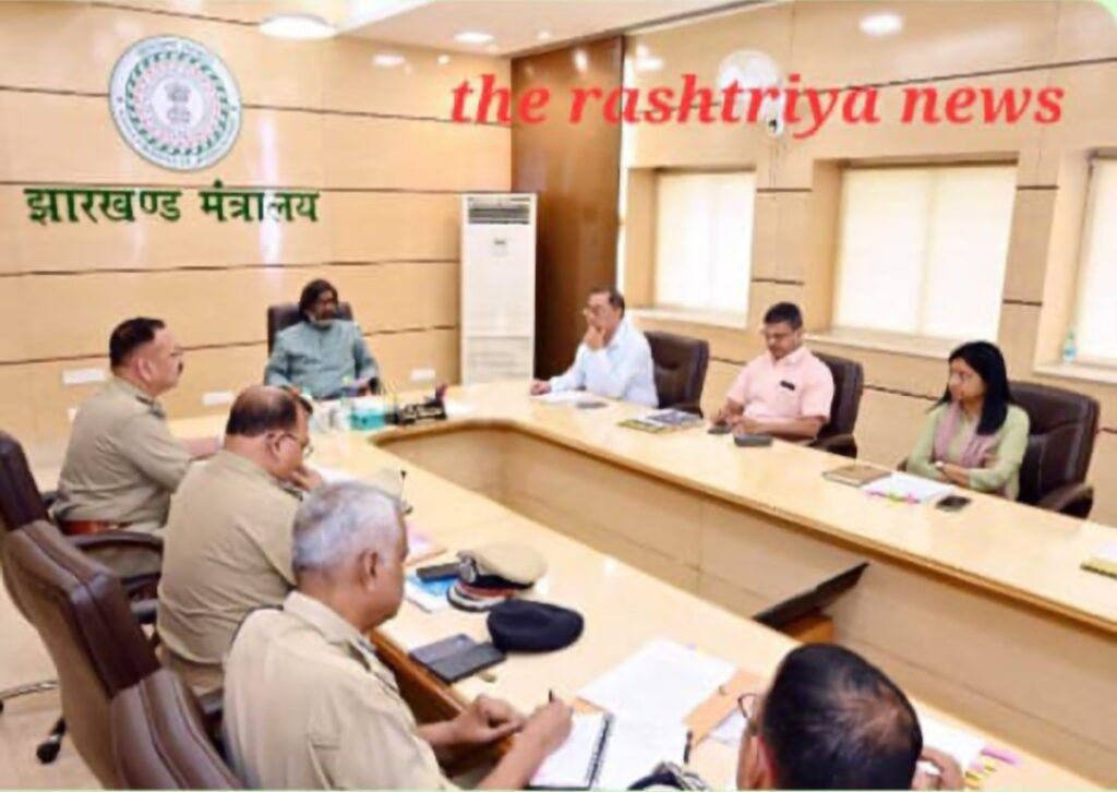 राज्य में बढ़ते अपराध से सीएम चिंतित,आला अधिकारियों के साथ बैठक कर कहा,बिना किसी के दबाव में अपराधियों पर करे कार्रवाई,वरना कार्रवाई के लिए रहे तैयार, 5000 सिपाहियों को शीघ्र करें बहाली।