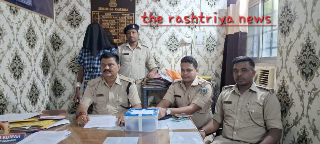 घटना के अंजाम देने से पूर्व ही कपाली थाना प्रभारी ने अपराधी को हथियार के साथ किया गिरफ्तार।