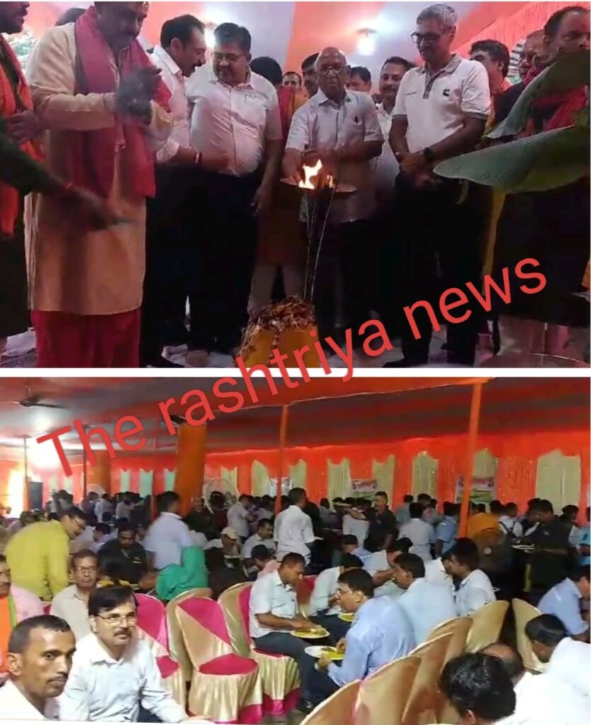 सावन की तीसरी सोमवारी पर टाटा मोटर्स वर्कर्स यूनियन परिसर में रुद्राभिषेक का किया आयोजन मे सैकड़ो लोग हुए शामिल।
