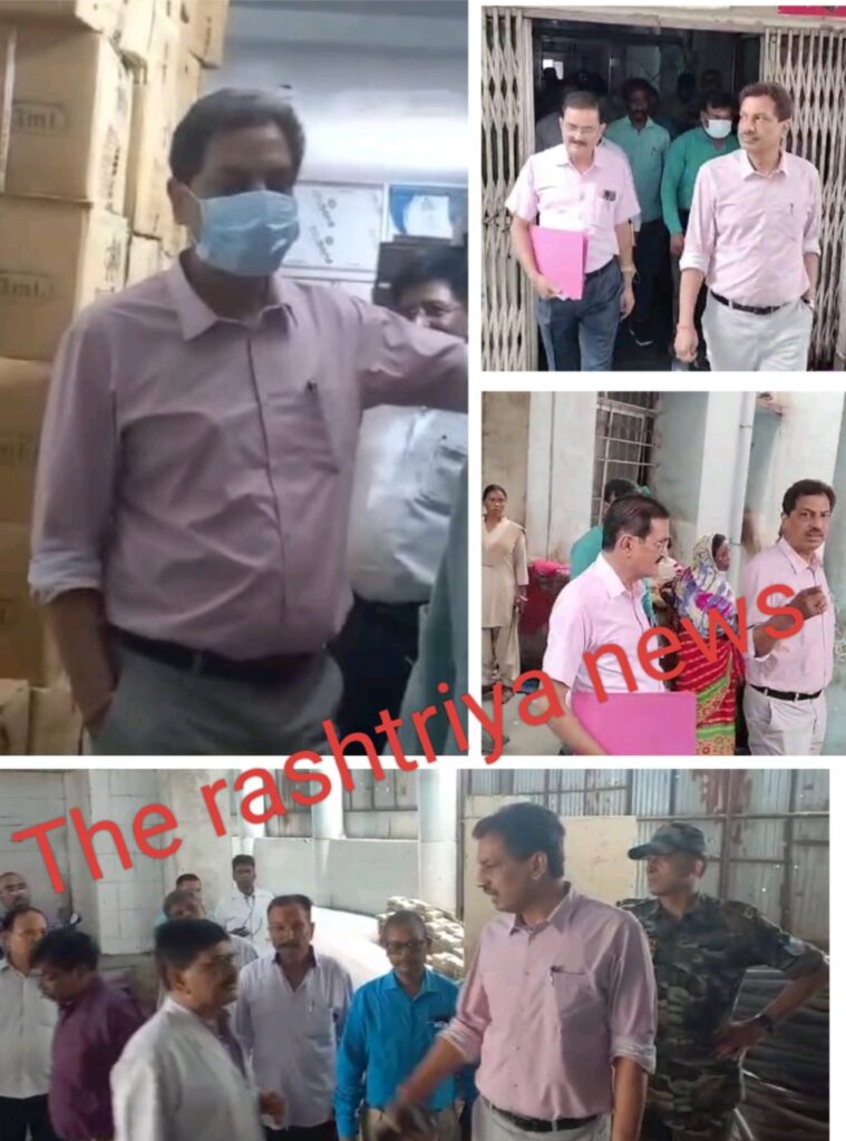 झारखंड के प्रधान स्वास्थ्य सचिव ने किया एमजीएम अस्पताल का निरीक्षण।