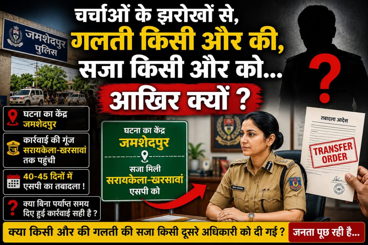 चर्चाओं के झरोखों से,गलती किसी और की, सजा किसी और को… आखिर क्यों